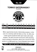 2018 Hoops Red Backs Tomas Satoransky