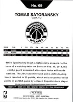 2018 Hoops Red Backs Tomas Satoransky #69