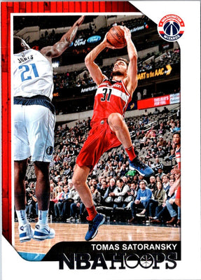 2018 Hoops Red Backs Tomas Satoransky #69