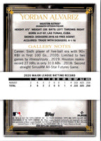 2021 Topps Gallery Printer Proof Yordan Alvarez #8