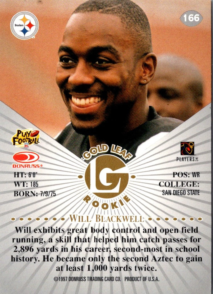 1997 Leaf Will Blackwell