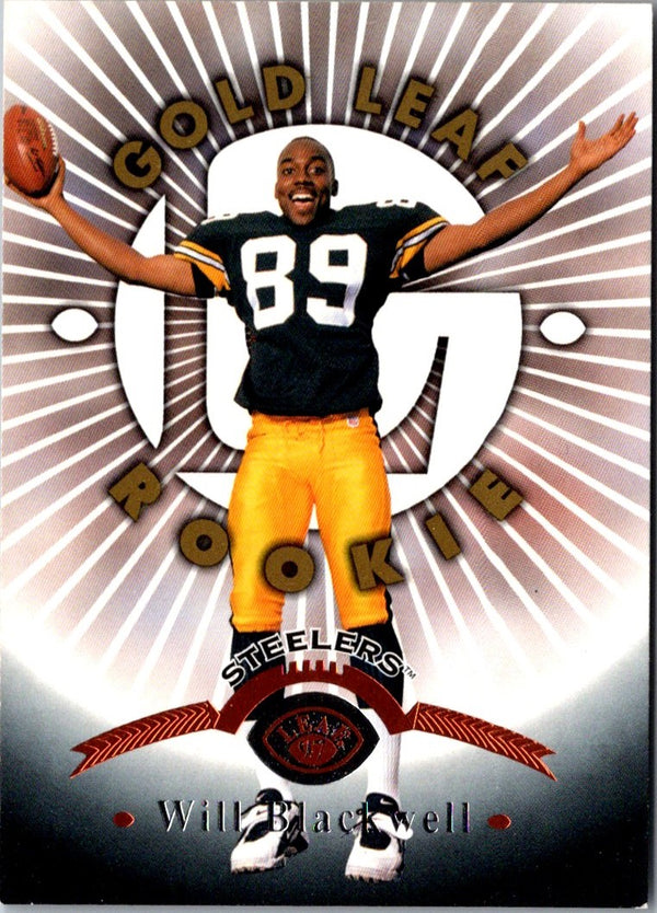 1997 Leaf Will Blackwell #166 Rookie