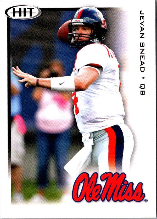 2010 SAGE HIT Jevan Snead #54