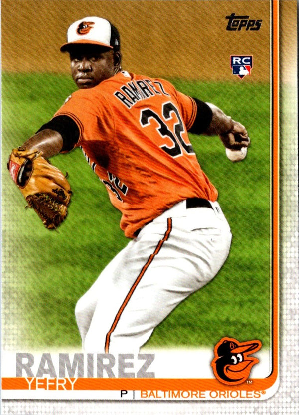 2019 Topps Yefry Ramirez #583 Rookie