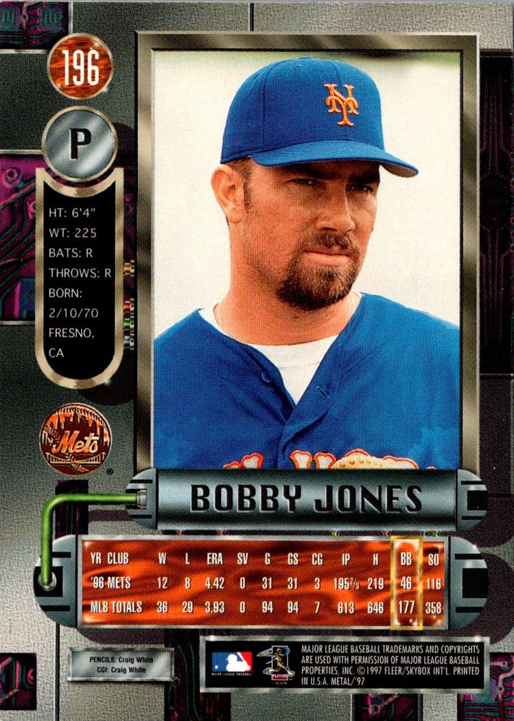 1997 Metal Universe Bobby Jones