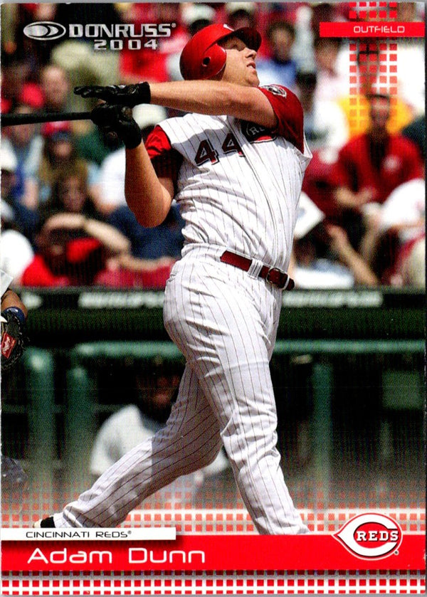 2004 Donruss Press Proofs Red Adam Dunn #246