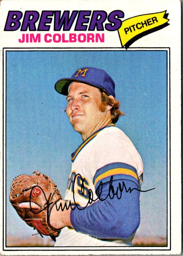 1977 Topps Jim Colborn #331