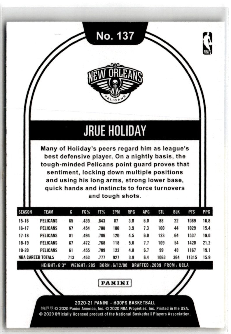 2020 Hoops Jrue Holiday