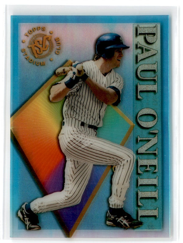 1995 Stadium Club Clear Cut Paul O'Neill #22