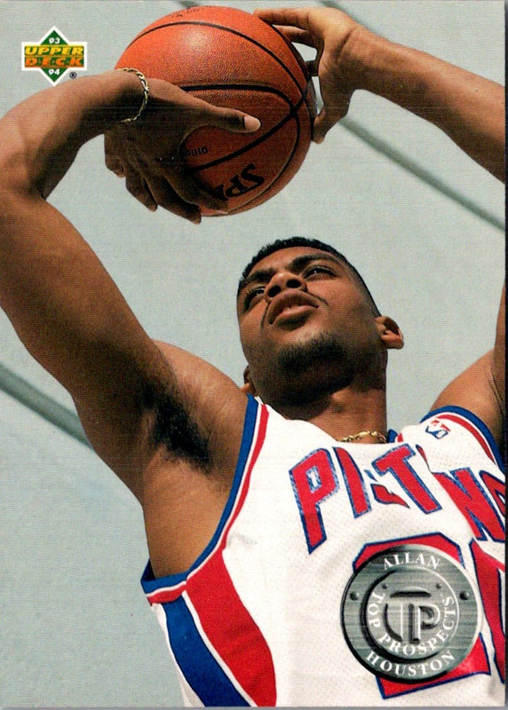 1993 Upper Deck Allan Houston #493