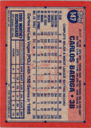 1991 Topps Carlos Baerga