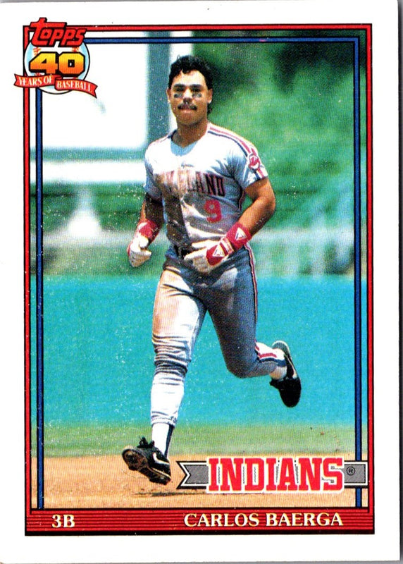 1991 Topps Carlos Baerga #147