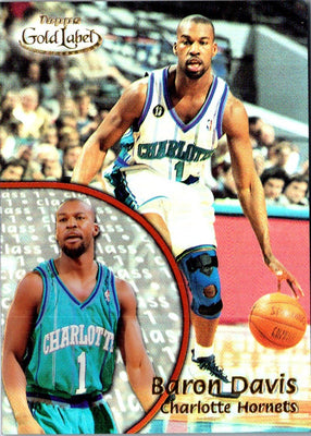 2000 Topps Gold Label Baron Davis #72
