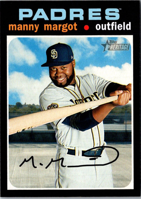 2020 Topps Heritage Manny Margot #184