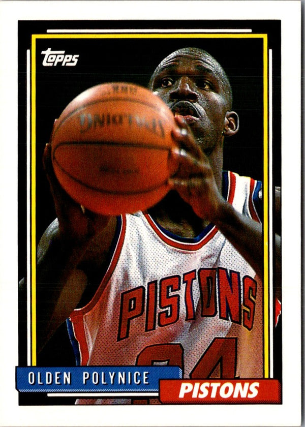 1992 Topps Olden Polynice #265