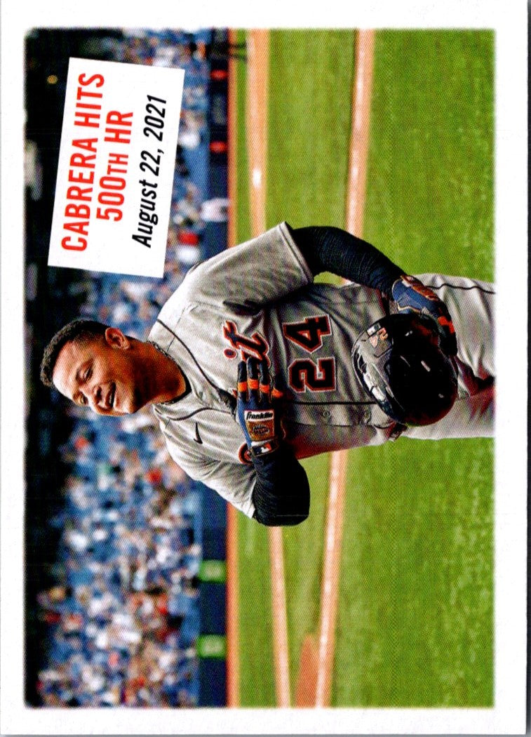 2022 Topps Archives Cabrera Hits