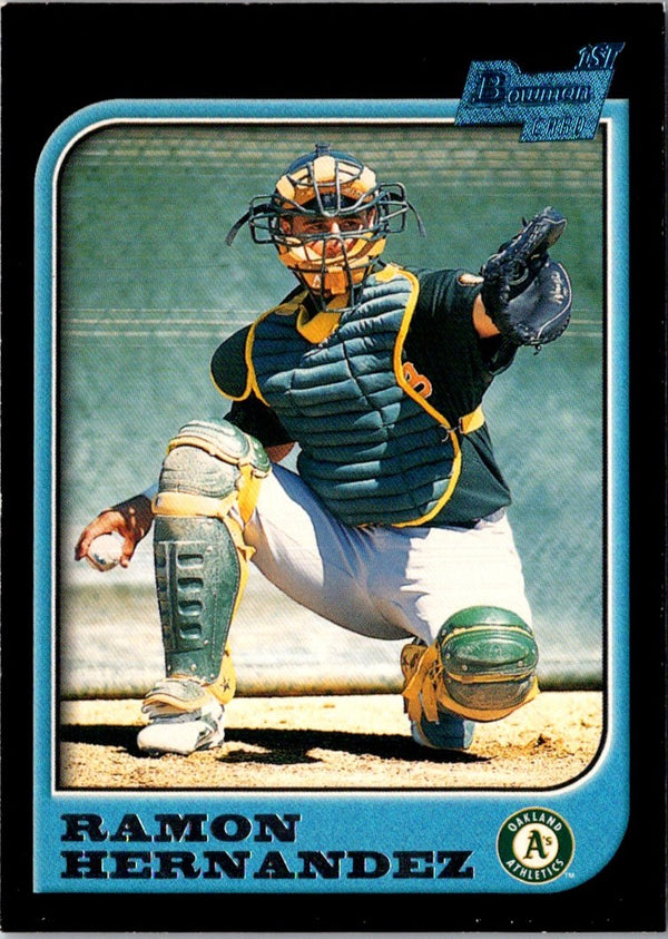 1997 Bowman Ramon Hernandez #418