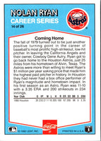 1992 Donruss Coca-Cola Nolan Ryan Nolan Ryan #14