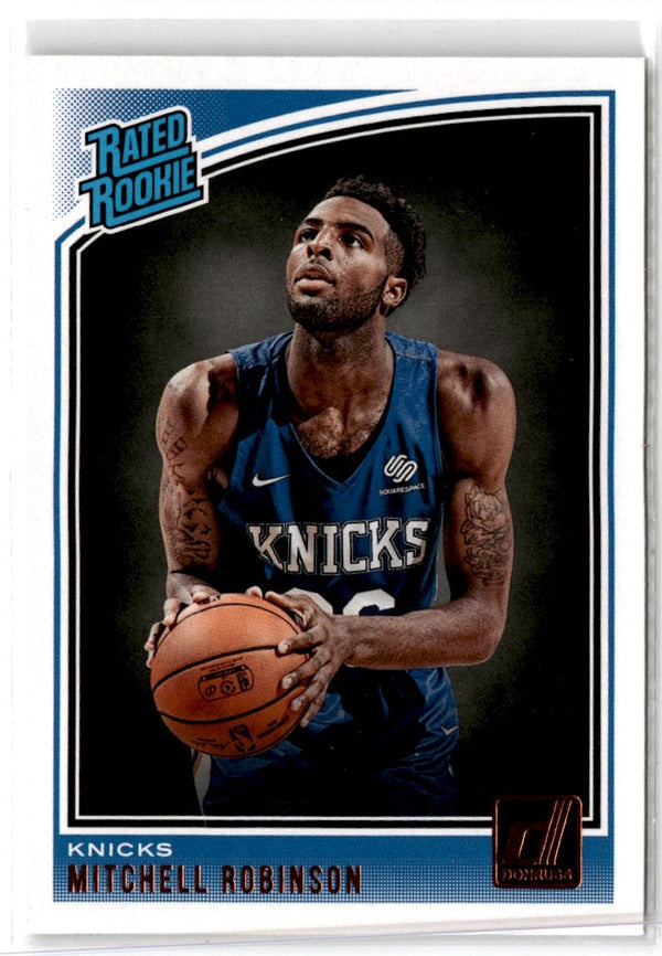 2018 Donruss Mitchell Robinson #163 Rookie