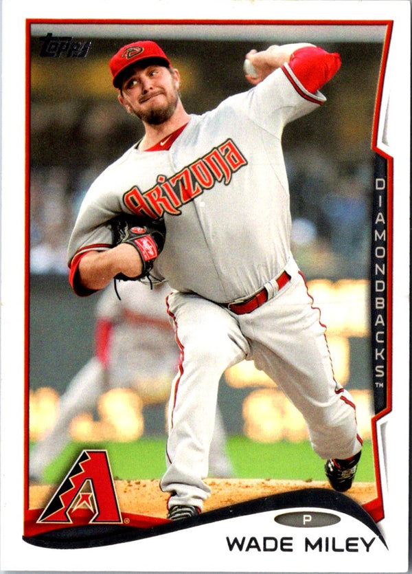 2014 Topps Wade Miley #170