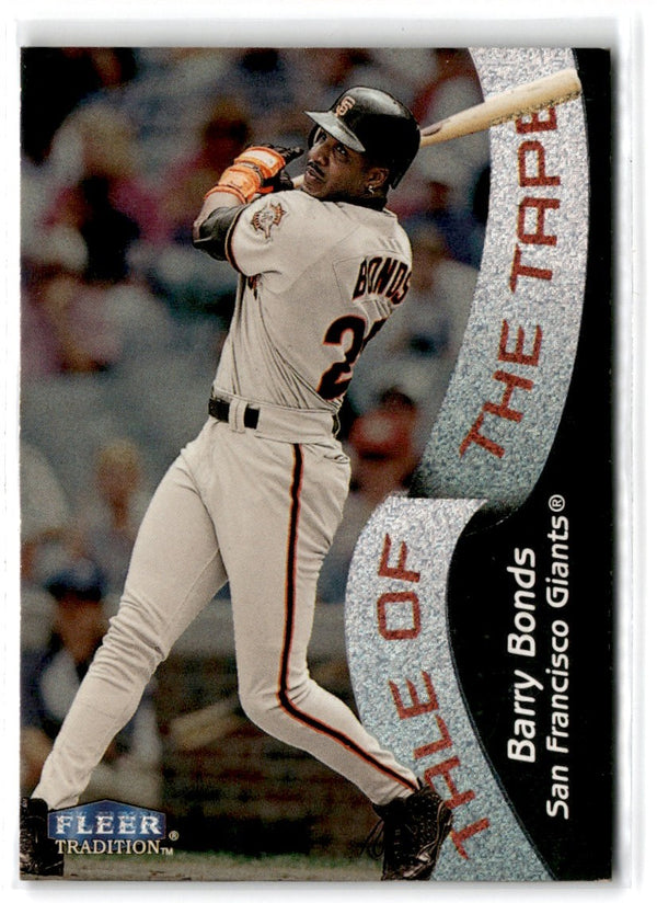 1998 Fleer Tradition Barry Bonds #323