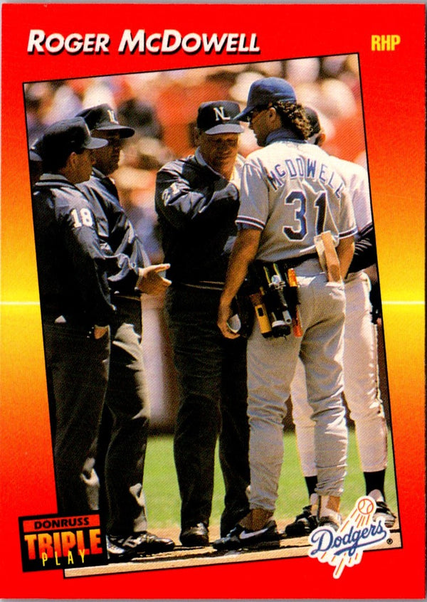 1992 Triple Play Roger McDowell #80