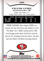 2010 Topps Prime Frank Gore #108