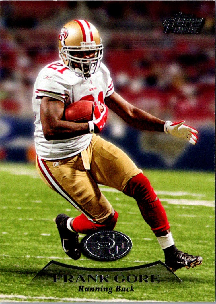 2010 Topps Prime Frank Gore