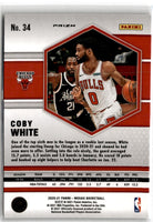 2020 Panini Mosaic Gold Wave Coby White #34