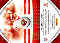 2010 Panini Gridiron Gear Thomas Jones #73