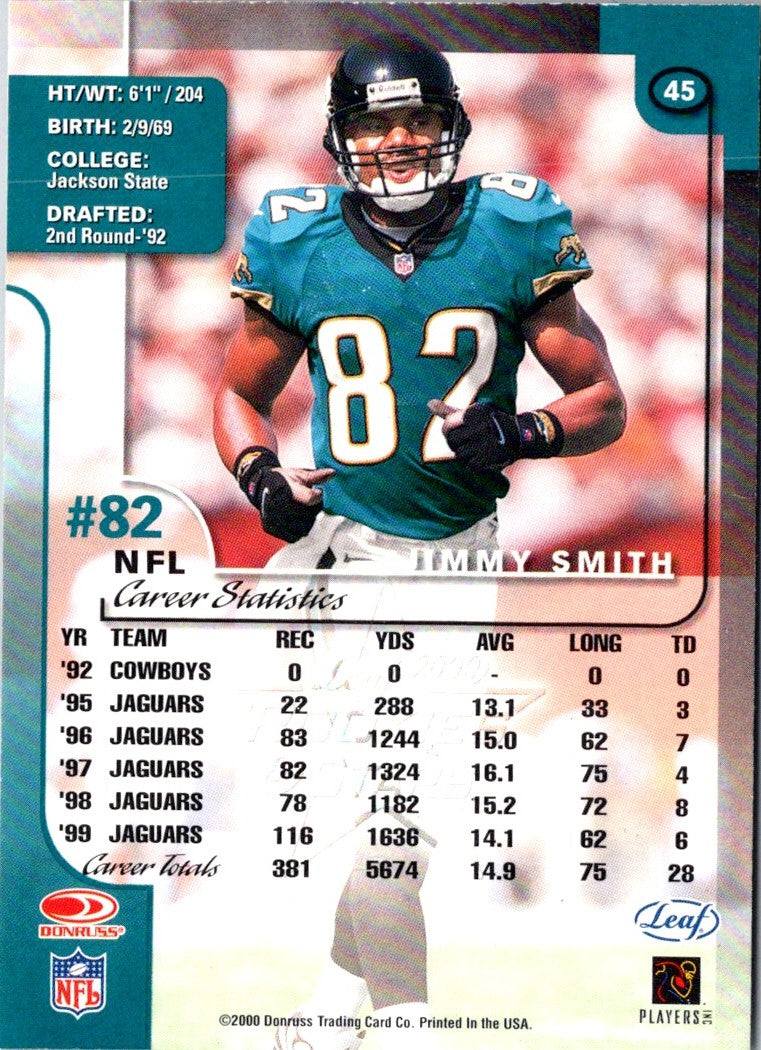 2000 Leaf Rookies & Stars Jimmy Smith