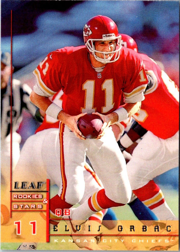 1998 Leaf Rookies & Stars Elvis Grbac #71