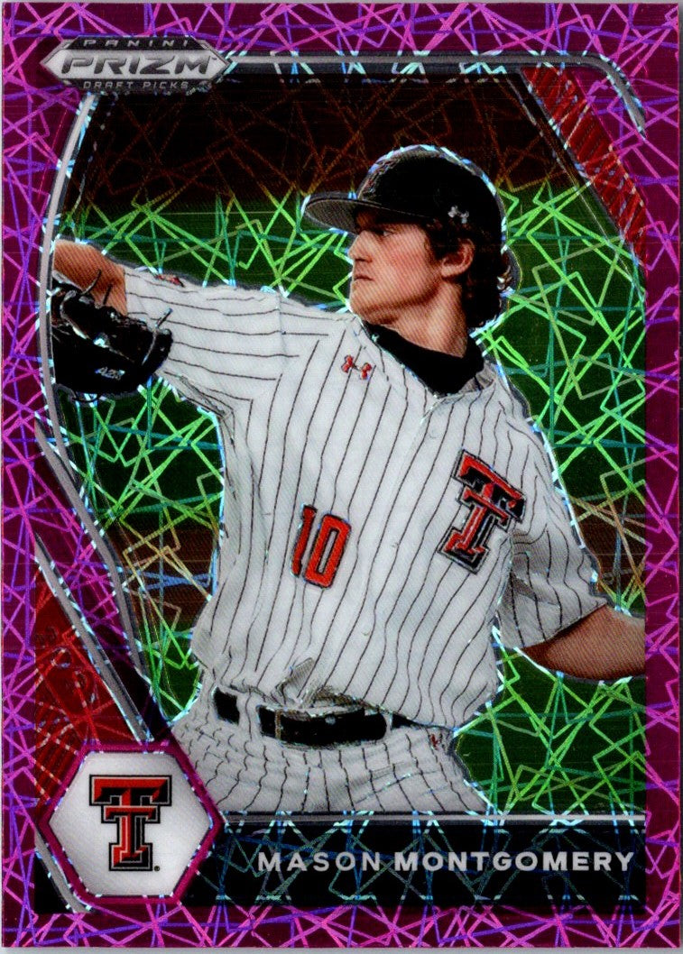 2021 Panini Prizm Draft Picks Mason Montgomery