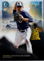 2018 Bowman Chrome Peaks of Potential Luis Urias #PP-LU