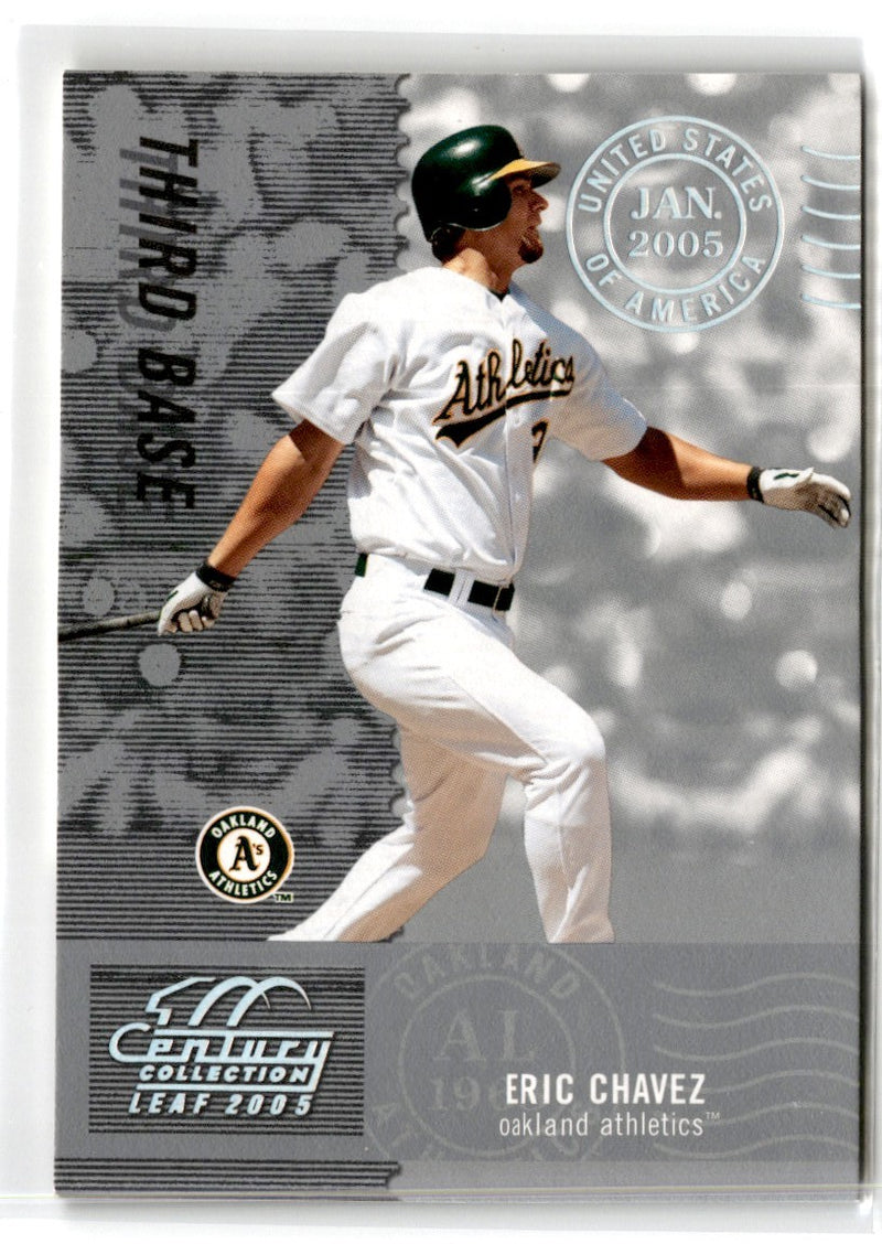 2005 Leaf Century Eric Chavez