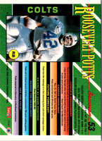 1993 Bowman Roosevelt Potts #53 Rookie