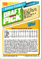 1993 Topps Kenny Felder #723 Rookie