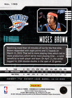 2020 Panini Chronicles Moses Brown #190 Rookie