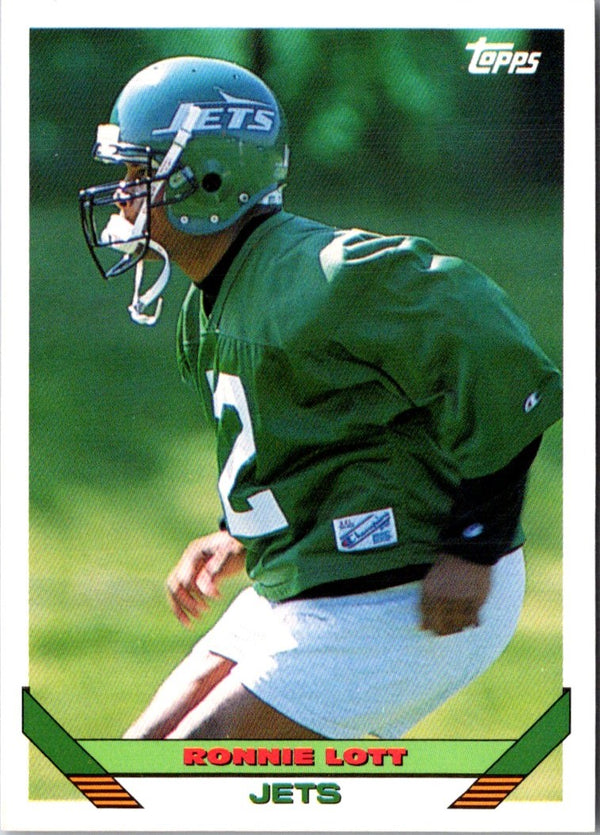 1993 Topps Ronnie Lott #605