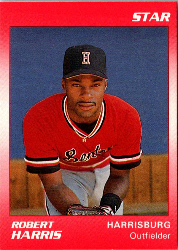 1990 Star Harrisburg Senators Robert Harris #9