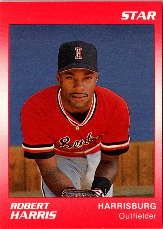 1990 Star Harrisburg Senators Robert Harris #9