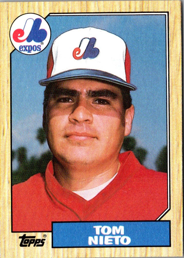 1987 Topps Tom Nieto #416