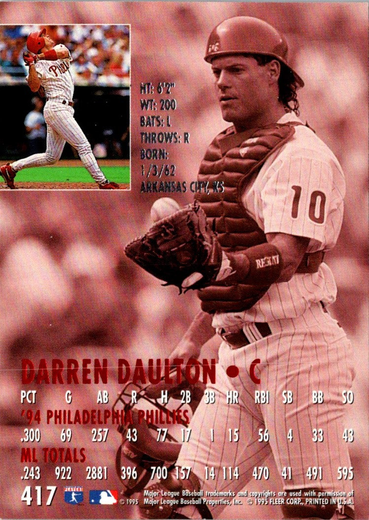 1995 Ultra Darren Daulton