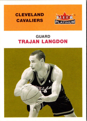 2001 Fleer Platinum Trajan Langdon #176