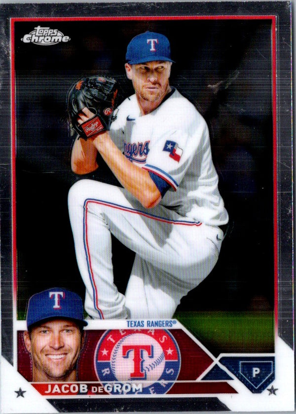 2023 Topps Chrome Jacob deGrom #12