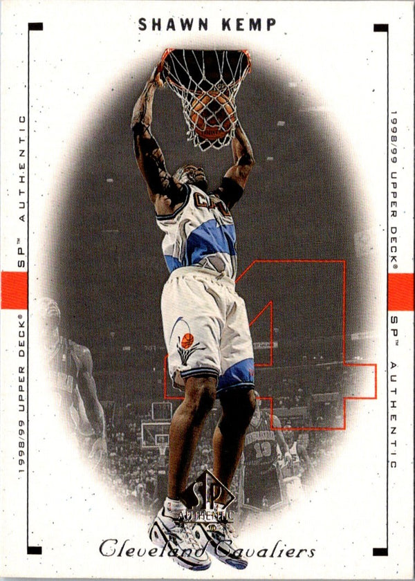 1998 SP Authentic Shawn Kemp #23
