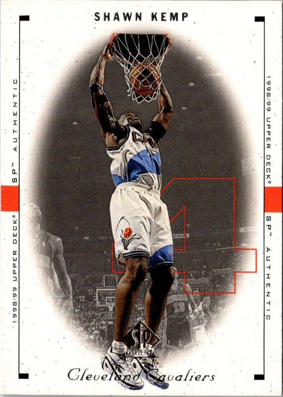 1998 SP Authentic Shawn Kemp #23