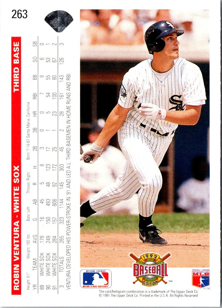 1992 Upper Deck Robin Ventura