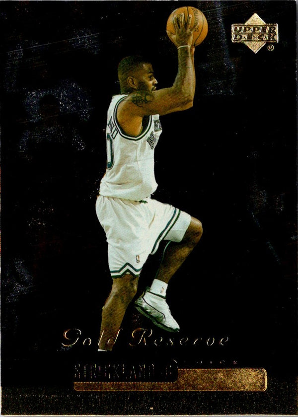 2001 Upper Deck Gold Reserve Strickland #36