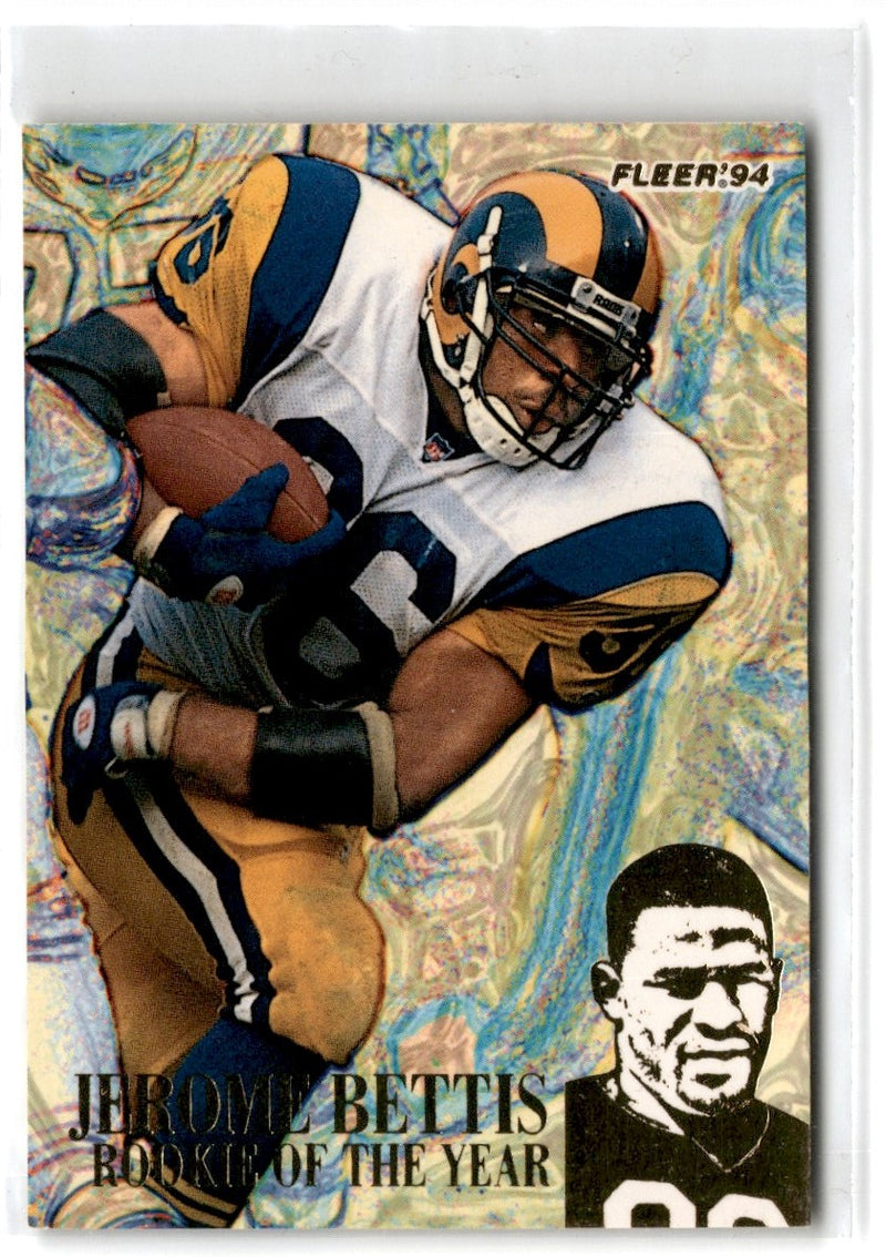 1994 Fleer Jerome Bettis Rookie of the Year Jerome Bettis